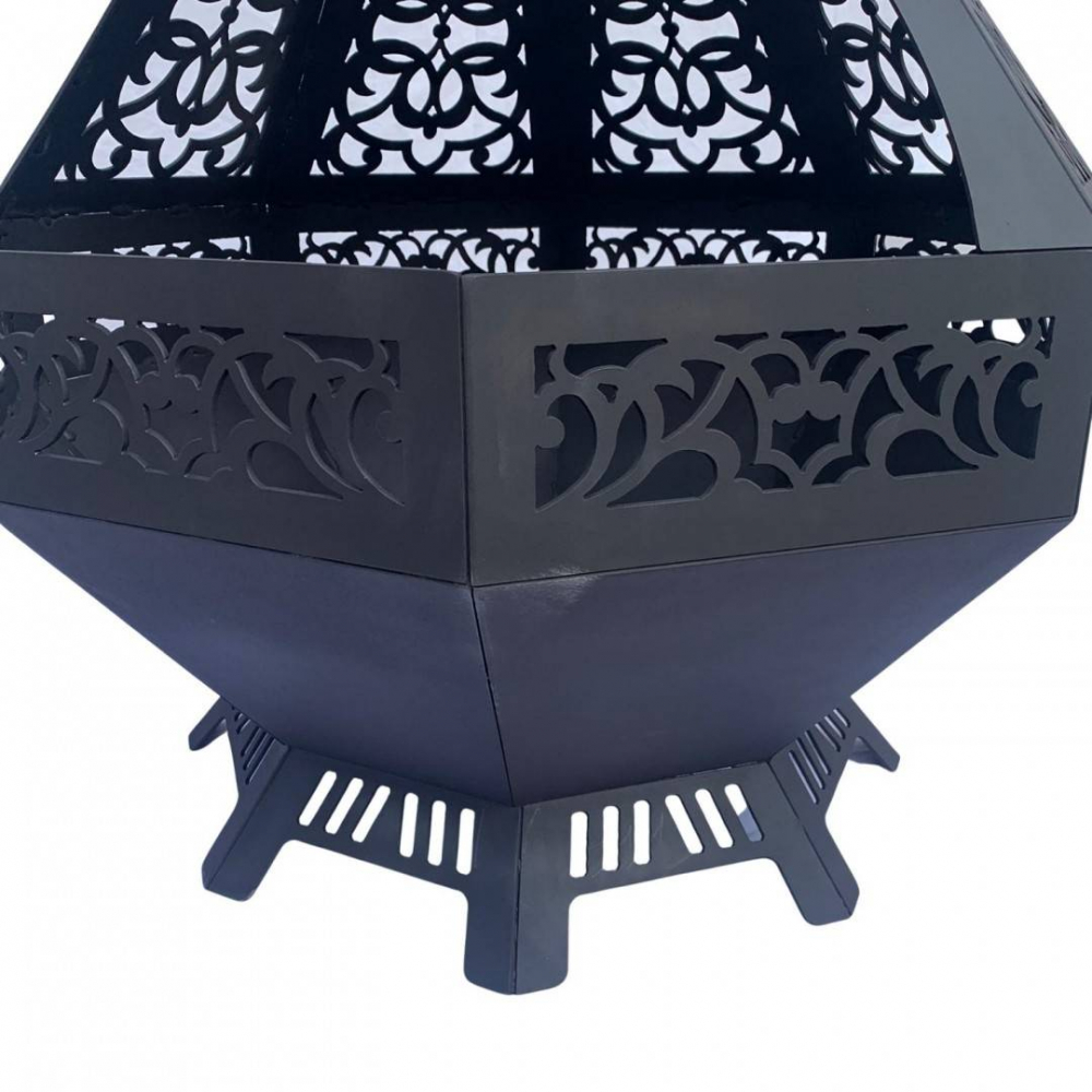 Incalzitor de terasa/gradina, VivaTechnix KRO-1074, Otel, Negru, 1573 x 706 x 762 mm, grosime 3 mm [6]