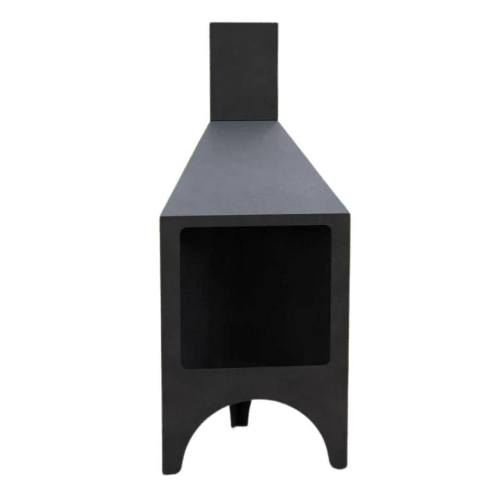 Incalzitor pentru terasa/gradina, Pyramid Stove KRO-1080, Otel, Negru, 1200 x 500 x 500 mm, grosime 3 mm [6]