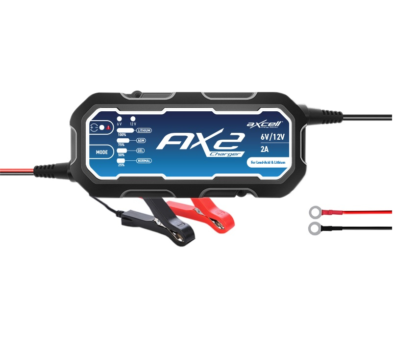 Incarcator de baterii Axcell AX2, 6/12V, 2A [2]