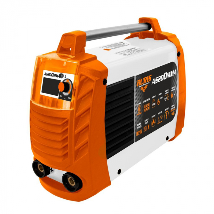 Invertor sudura MMA Ruris AS200MMA, 200 A, electrozi 2.5-4 mm [4]