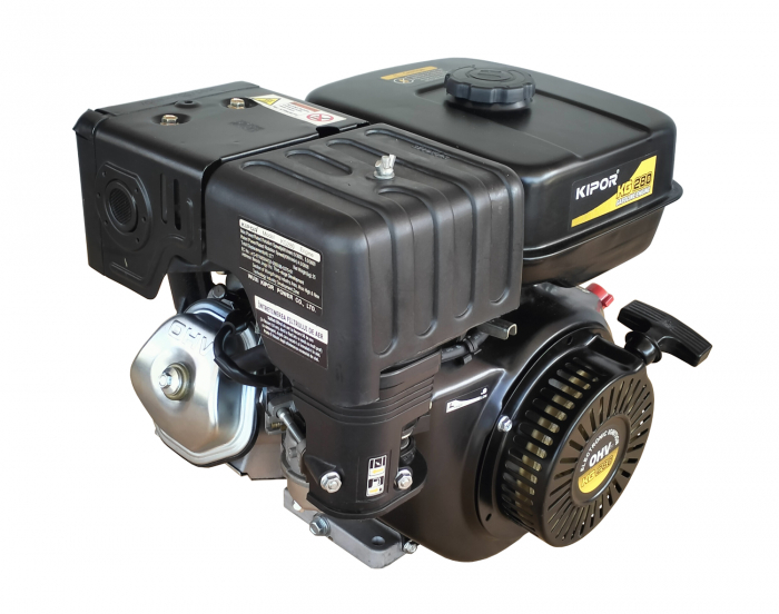 Motor benzina Kipor KG280G(1)XC, 6 kW, 277 cmc, ax conic [2]
