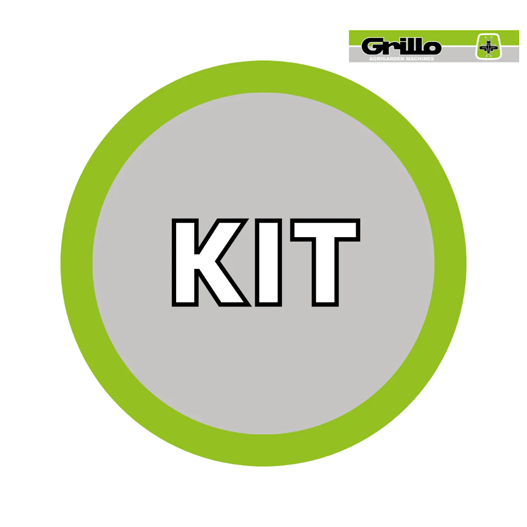 Kit consumabile Grillo FX 27 (3 curele, 3 lame + suruburi, 2 filtre hidrostatice, maneta acceleratie) [1]