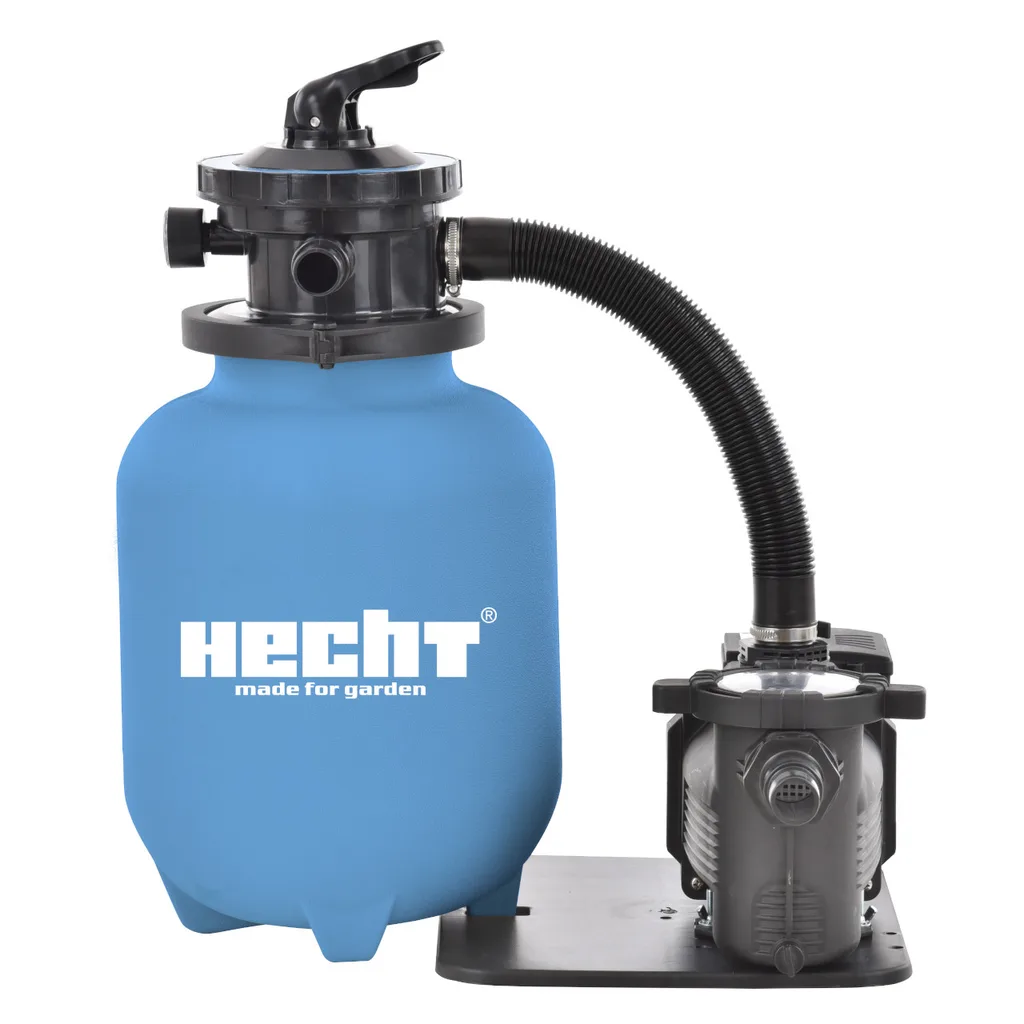 Kit filtrare cu nisip de 10" cu prefiltru HECHT 302113, 450 W, 6 mc/h [1]