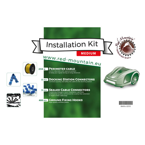 Kit instalare mediu pentru robot tuns gazon Red Mountain, 250 m [3]