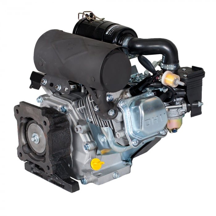 Motor benzina Loncin LC168F-2H, 4.1 kW, 196 cmc, ax pana 20 x 49 mm, ambreiaj, flansa [2]
