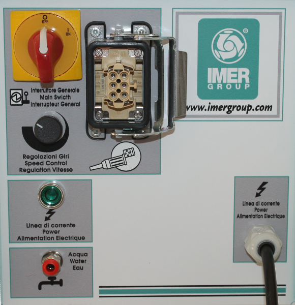 Masina de finisat umed pt. tencuieli si gleturi Imer Speedy, 800 W, 370 mm [3]