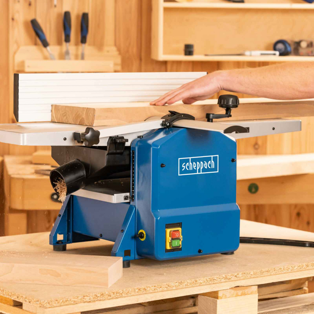 Masina de rindeluit si abricht Scheppach HMS 1070, 1500 W, 254 mm [4]