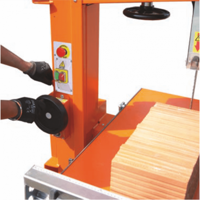 Masina de taiat BCA / caramida Bisonte TSC505, 230 V, 1.4 kW, Hmax. taiere 500 mm, avans controlat [5]