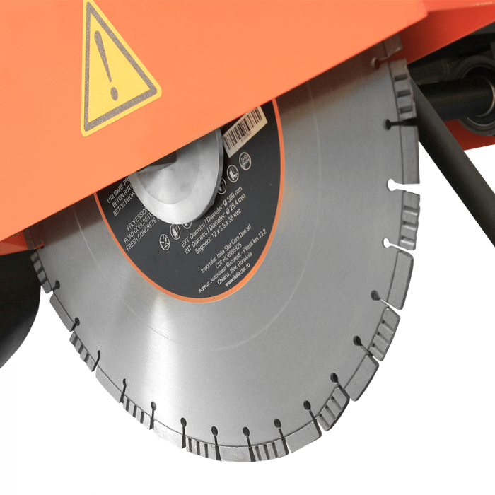 Masina de taiat beton/asfalt Bisonte MTA505-L, Loncin G390F, 13 CP, benzina, Ø disc 500 mm [7]