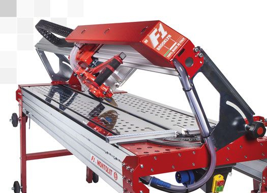 Masina de taiat gresie si faianta Montolit F1-181 Brooklyn, 230 V, 2.2 kW, Ø disc 250 mm, Lmax. 1810 mm [2]