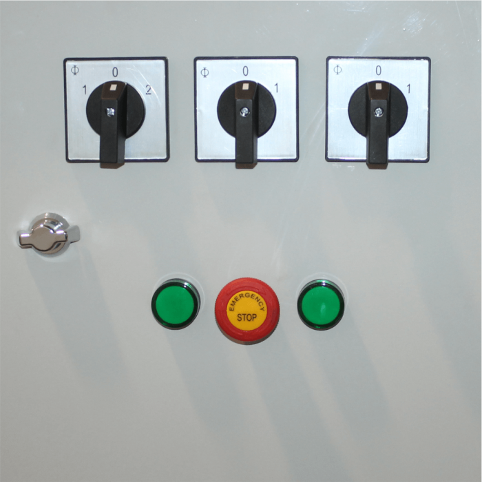Masina de tencuit Bisonte PCS-K4, 400V, 5.5 kW, debit 6-40 l /min, capacitate 130 L [11]