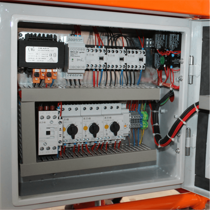 Masina de tencuit Bisonte PCS-K4, 400V, 5.5 kW, debit 6-40 l /min, capacitate 130 L [10]