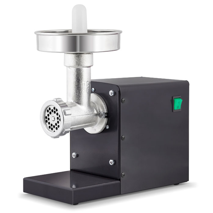 Masina de tocat carne electrica nr. 5, Reber 10906 N, 150 W, 30-50 kg/h, antracit, economie de energie [1]