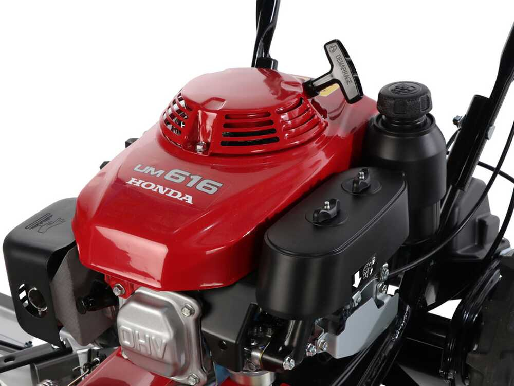 Masina de tocat iarba si vegetatie Honda UM 616 K3 EE2, 4.35 CP, benzina, 61 cm, transmisie variabila hidrostatic, Rotostop - blocarea lamei [17]