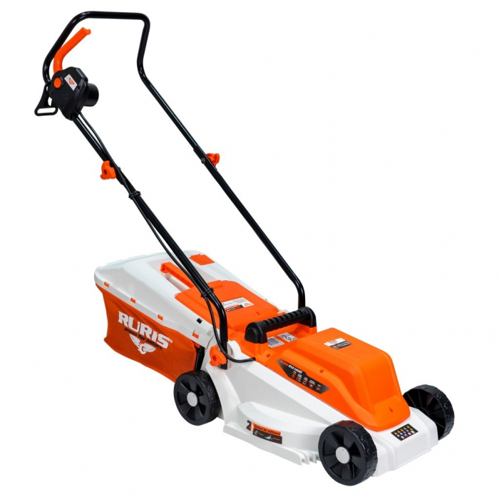 Masina de tuns gazon electrica RURIS RXE1200, 1200 W, 32 cm, 30 L [1]