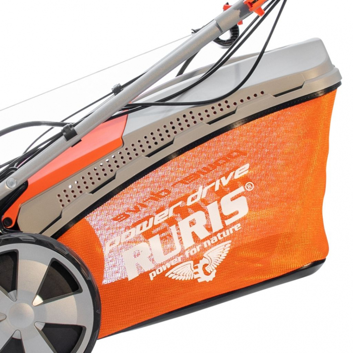 Masina de tuns gazon Ruris RX331S, 3.5 CP, 46 cm, 65 L, autopropulsata, pornire automata [8]
