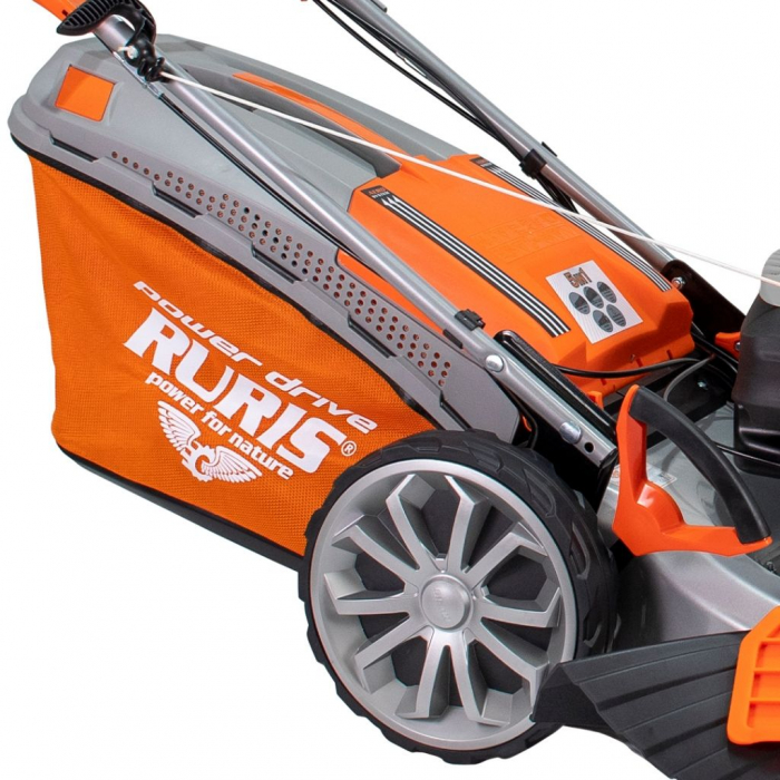Masina de tuns gazon Ruris RX500S, 5.7 CP, 53 cm, 65 L, autopropulsata, variator viteza [9]