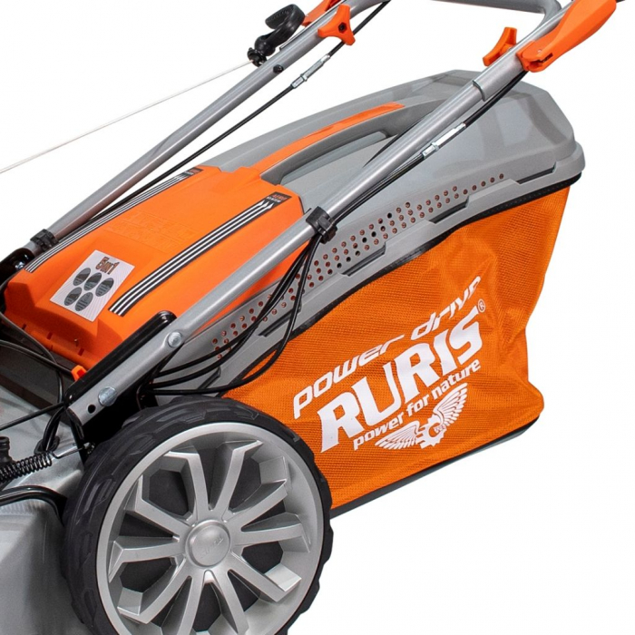 Masina de tuns gazon Ruris RX500S, 5.7 CP, 53 cm, 65 L, autopropulsata, variator viteza [8]