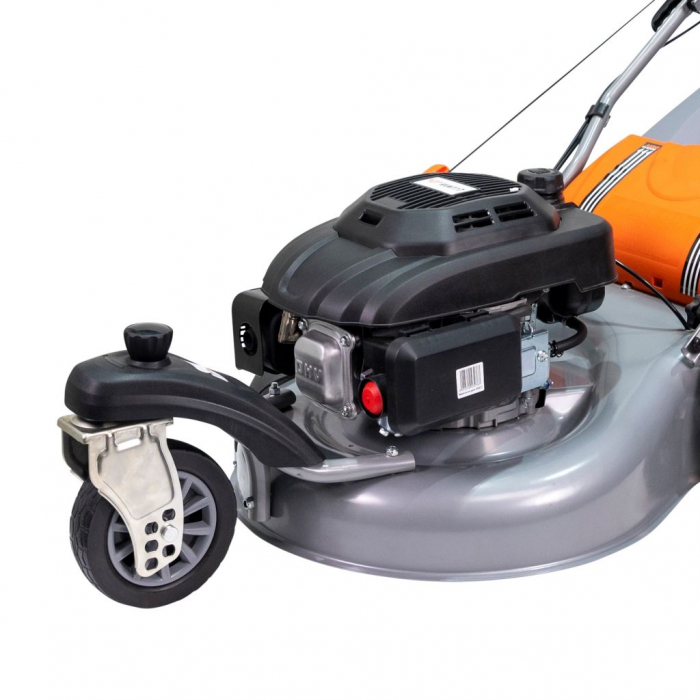 Masina de tuns iarba Ruris RXM777, 4.5 CP, 51 cm, 65 L, autopropulsata, roata fontala cu rotire 360 grade [4]