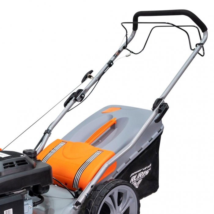 Masina de tuns iarba Ruris RXM777, 4.5 CP, 51 cm, 65 L, autopropulsata, roata fontala cu rotire 360 grade [5]