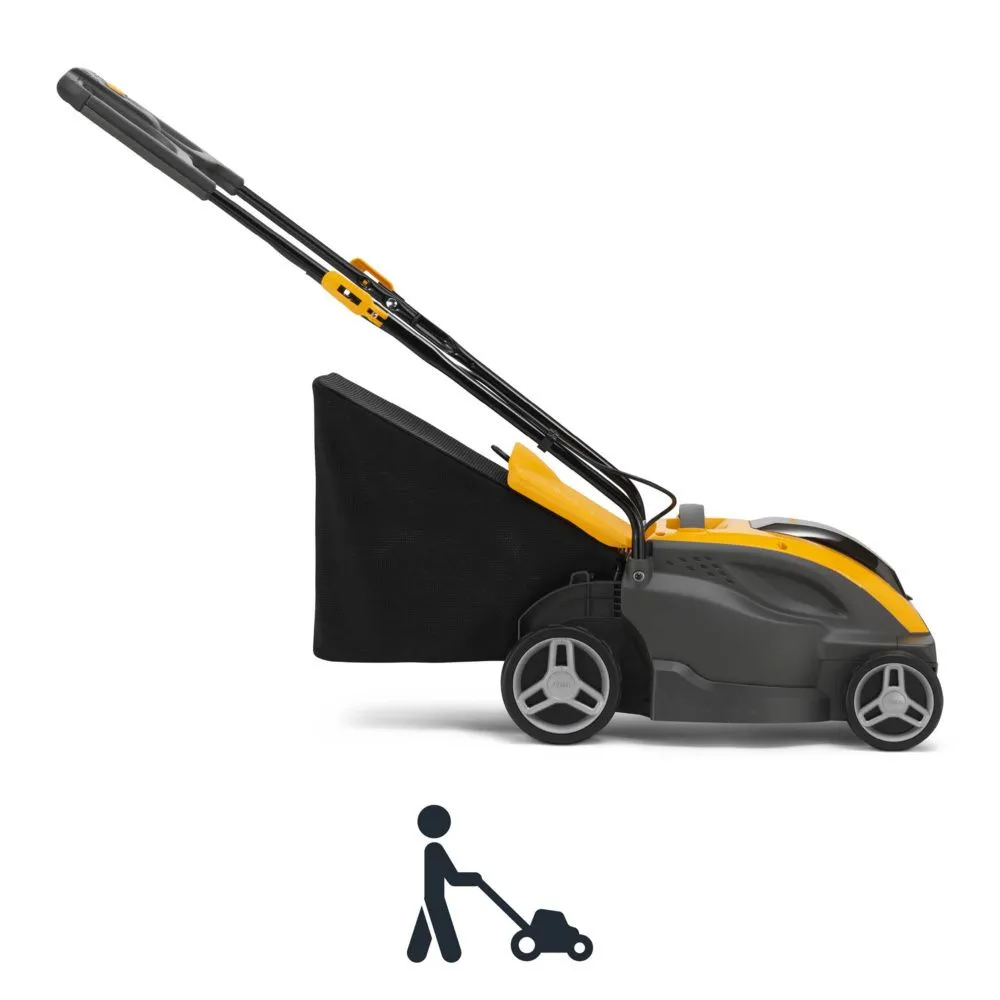 Masina de tuns iarba cu acumulator Stiga Combi 336e Kit, 48V, 2 Ah, 34 cm, 35 L, 3 moduri de taiere, dop mulcire inclus [6]