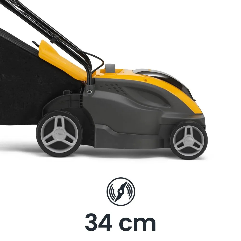 Masina de tuns iarba cu acumulator Stiga Combi 336e Kit, 48V, 2 Ah, 34 cm, 35 L, 3 moduri de taiere, dop mulcire inclus [8]