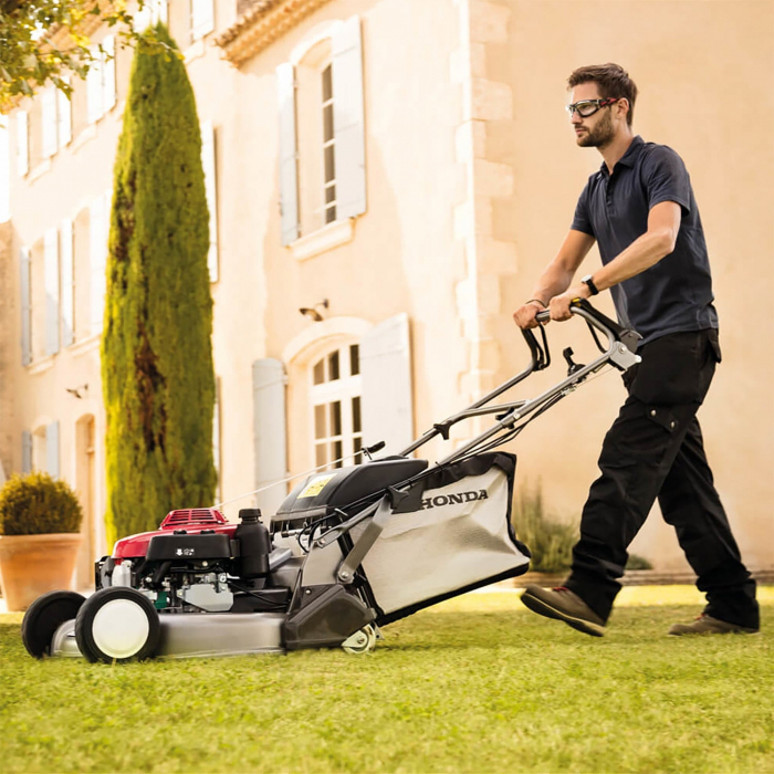Masina de tuns iarba cu rulou posterior Honda HRD 536 QX, 4.3 CP, benzina, 53 cm, 80 L, autopropulsata 1 viteza, Rotostop - blocarea lamei + Golire cos fara a opri motorul [3]
