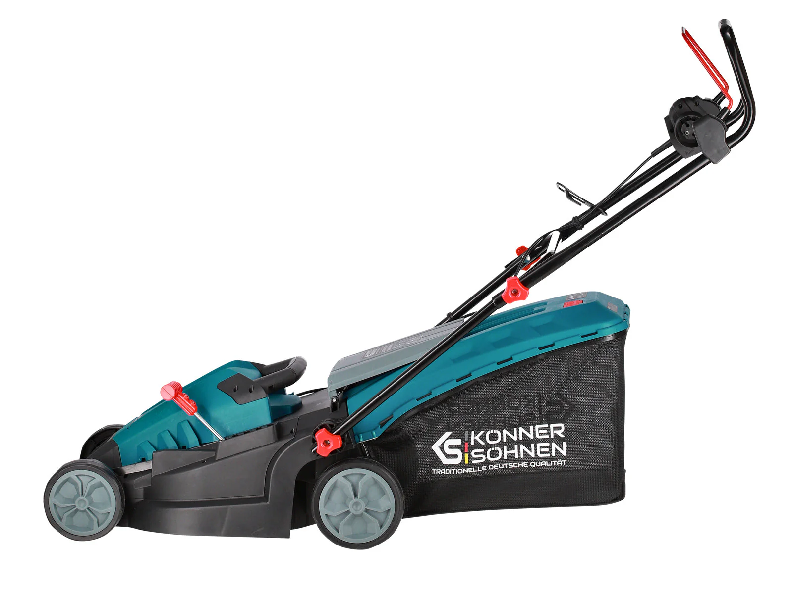 Masina de tuns iarba electrica Konner & Sohnen KS 38LM-BL, 1400 W, 38 cm, 50 L, motor cu inductie [9]