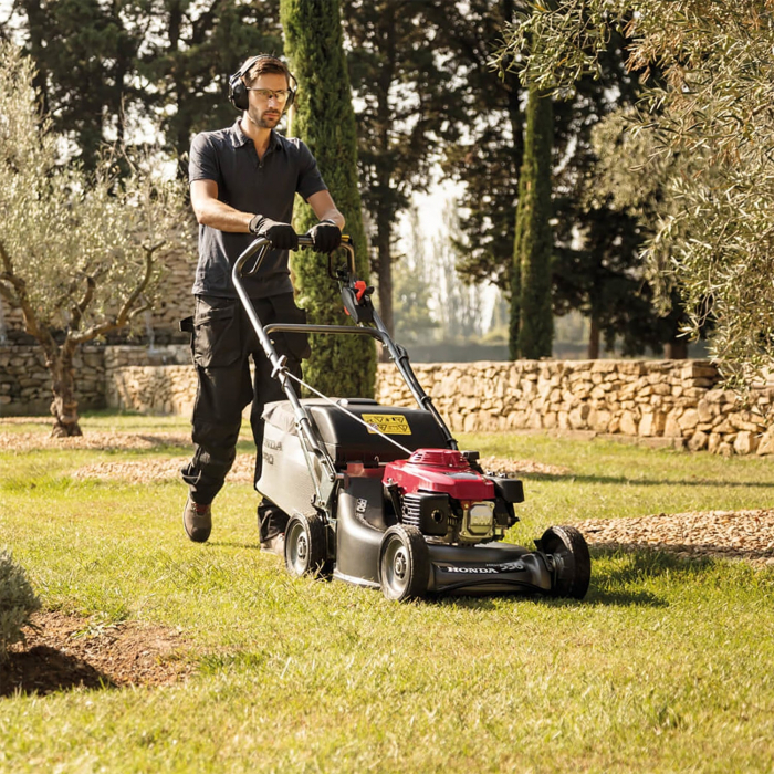 Masina de tuns iarba Honda HRH 536 HX, 4.3 CP, benzina, 53 cm, 83 L, autopropulsie variabila hidrostatic, Rotostop - blocarea lamei + Golire cos fara a opri motorul [2]