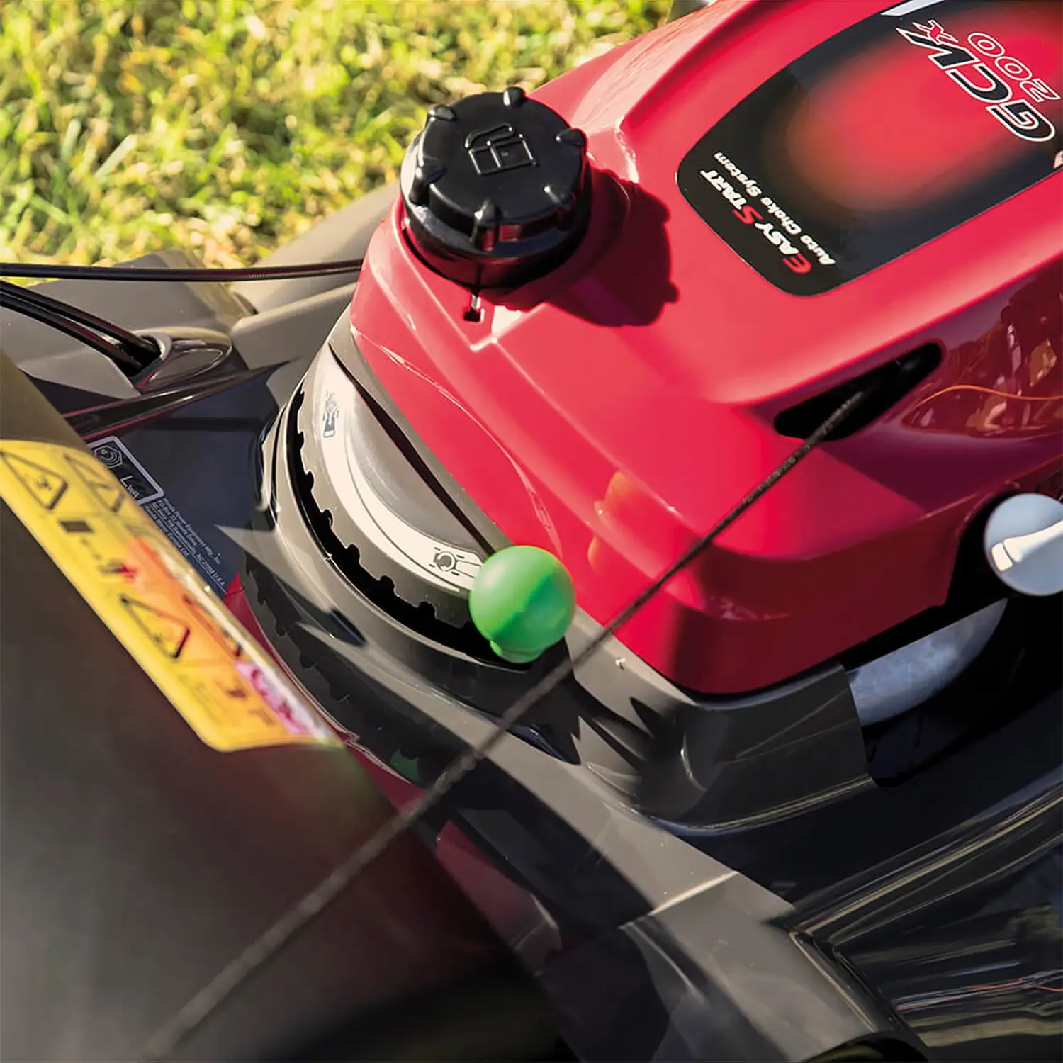 Masina de tuns iarba Honda HRX 476 HY, 4.8 CP, benzina, 47 cm, 69 L, autopropulsata cu variator hidrostatic, mulching Versamow, Rotostop - blocarea lamei [7]