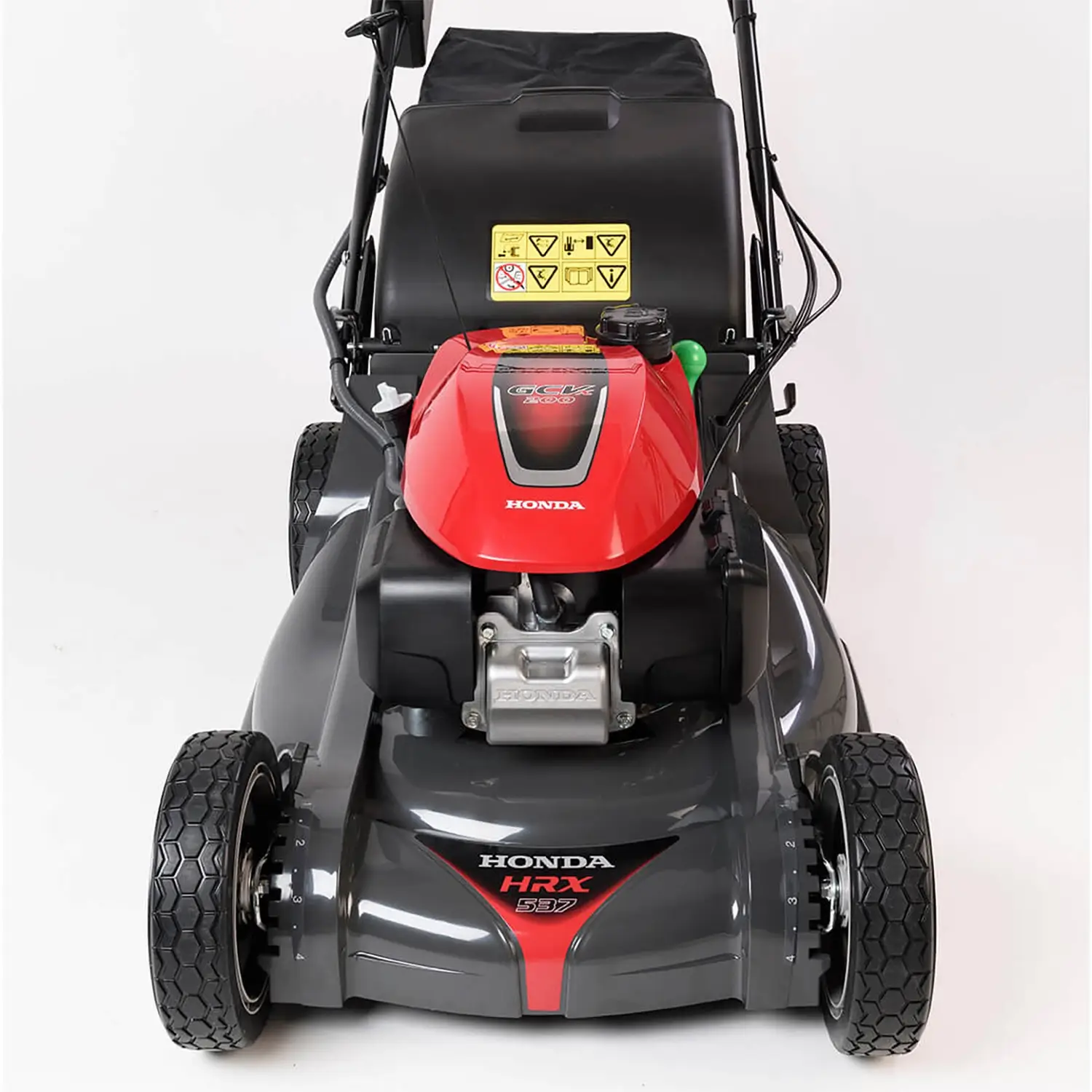 Masina de tuns iarba Honda HRX 537 HZ, 5.6 CP, benzina, 53 cm, 85 L, autopropulsata cu variator hidrostatic, mulching Versamow, Rotostop - blocarea lamei + Golire cos fara a opri motorul [2]