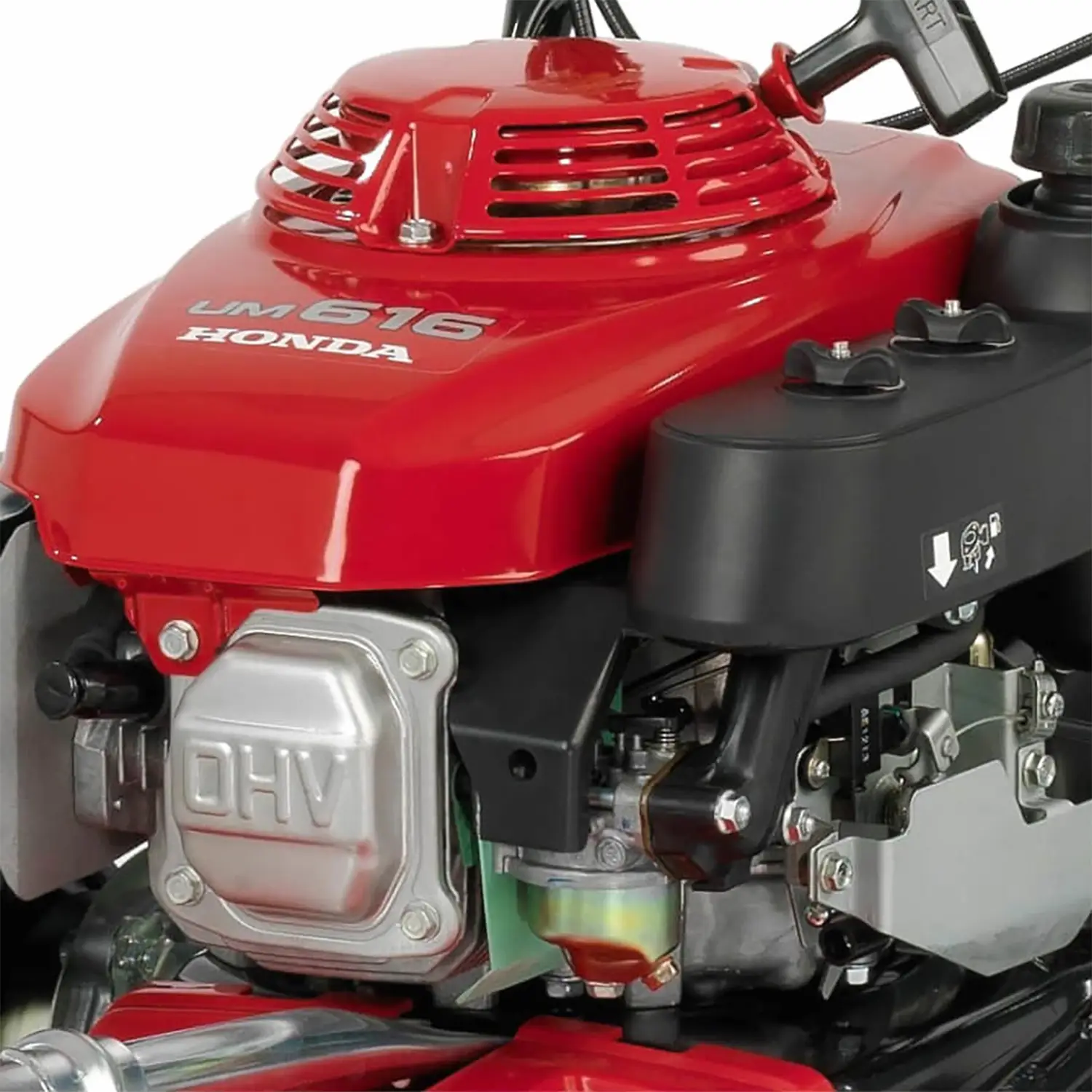 Masina de tocat iarba si vegetatie Honda UM 616 K3 EBE2, 4.35 CP, benzina, 61 cm, transmisie variabila hidrostatic, Rotostop - blocarea lamei, frana de parcare [2]