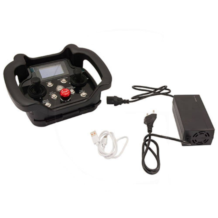 Tocator de vegetatie hibrid cu telecomanda Archer HM27, motor benzina Loncin 15.4 CP, latime lucru 685 mm, baterie 28V [4]