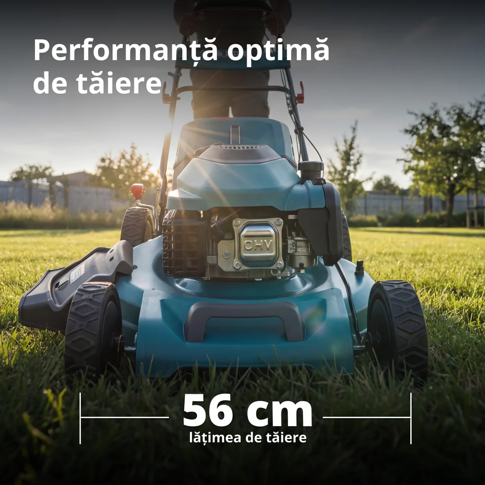 Masina de tuns iarba pe benzina Konner & Sohnen KS 56LMG-SP, 6 CP, 56 cm, 65 L, autopropulsata [3]