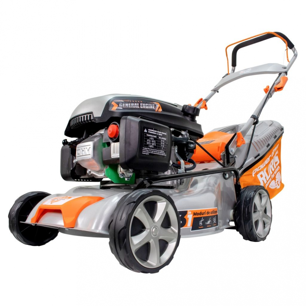 Masina de tuns gazon Ruris RX221S, 3.5 CP, 42 cm, 45 L [3]