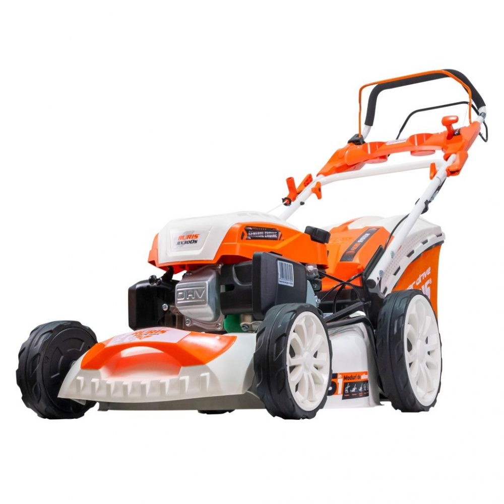Masina de tuns gazon Ruris RX300S, 3.5 CP, 46 cm, 65 L, autopropulsata [3]