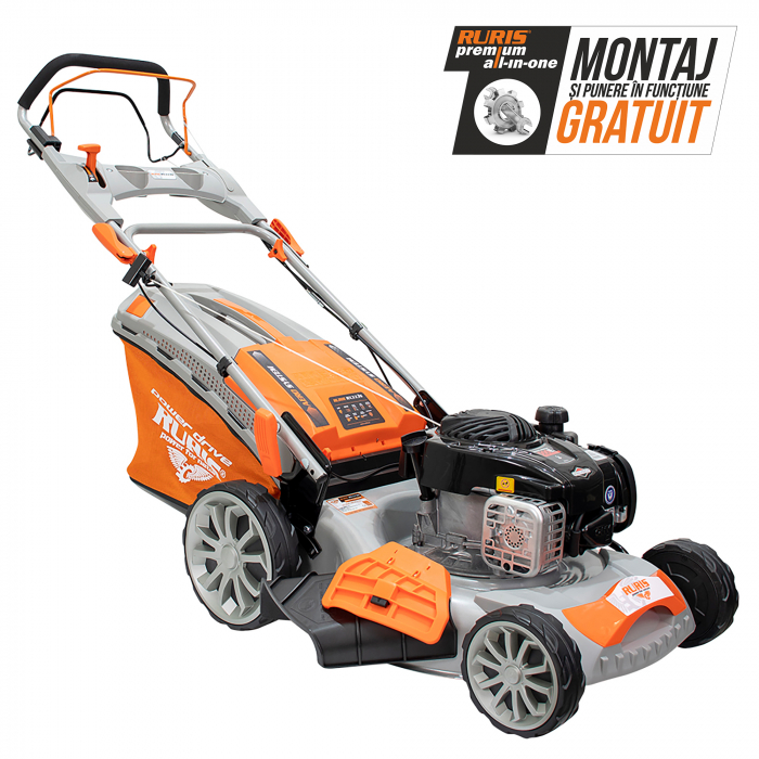 Masina de tuns gazon Ruris RX333S, 3 CP, 46 cm, 65 L, autopropulsata [2]