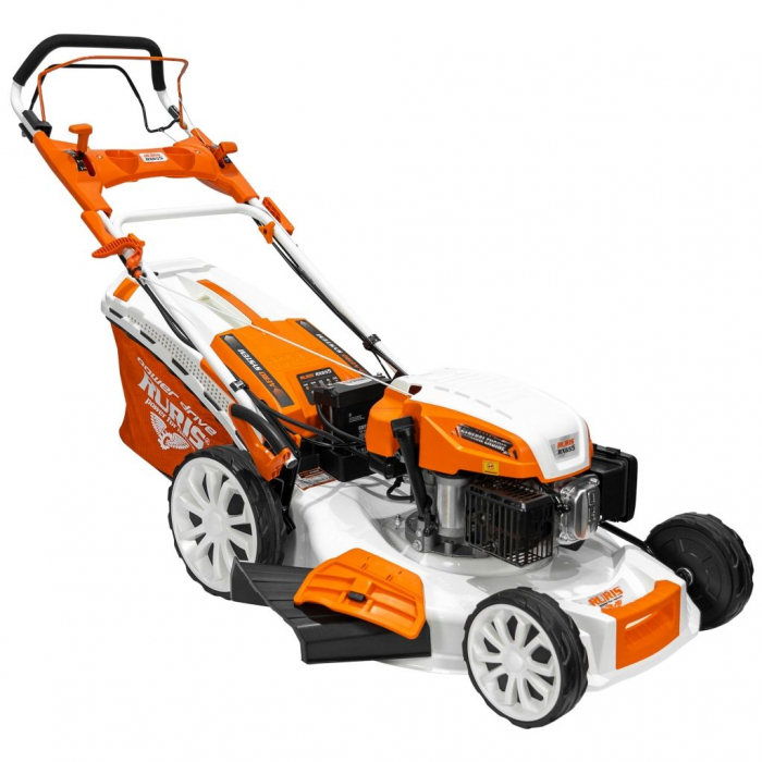 Masina de tuns iarba Ruris RX655, 5.6 CP, 56 cm, 65 L, autopropulsata, variator viteza, pornire electrica [1]