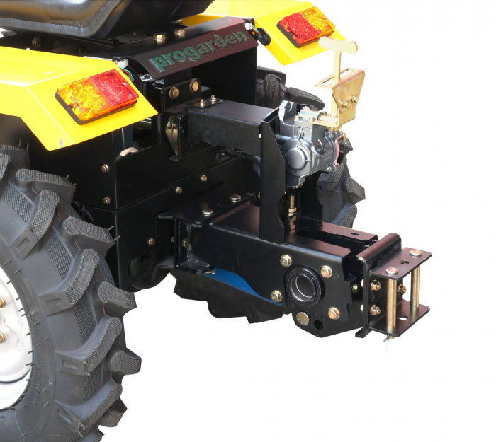 Mini tractor ProGARDEN Campo T12 G2.1, 4x4, 12 CP, diesel, hidraulica fata-spate, roti 6.00-12 [4]