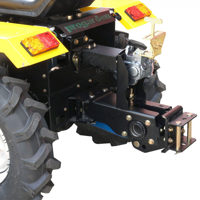 Mini tractor ProGARDEN Campo T12 G2, 4x4, 12 CP, diesel, hidraulica fata-spate, roti 6.00-12 [5]