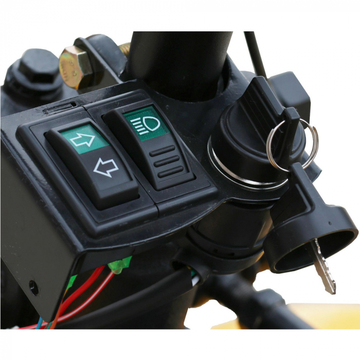 Mini tractor ProGARDEN Campo T12 G2, 4x4, 12 CP, diesel, hidraulica fata-spate, roti 6.00-12 [6]