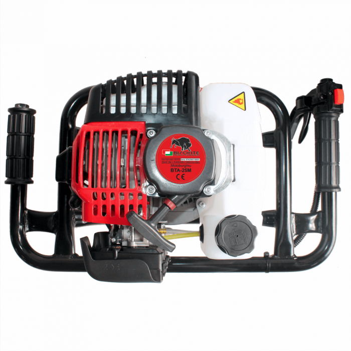 Motoburghiu - Foreza pamant Bisonte BTA-25M-ACC1, 2.5 CP, benzina, 2 timpi + 2 burghie incluse [6]