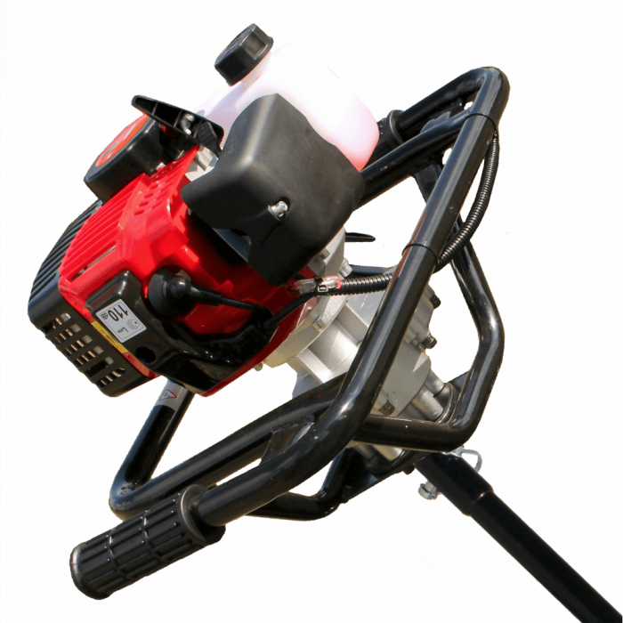 Motoburghiu - Foreza pamant Bisonte BTA-25M-ACC1, 2.5 CP, benzina, 2 timpi + 2 burghie incluse [3]