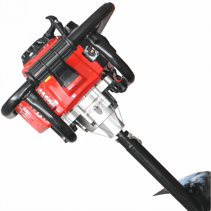 Motoburghiu - Foreza pamant Bisonte BTA-30M-ACC2, 3 CP, benzina, 2 timpi + 3 burghie incluse [5]