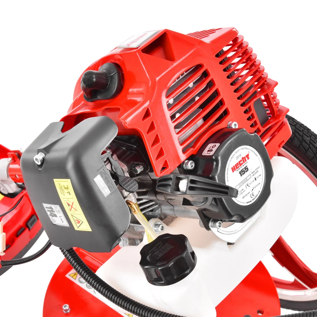 Motocoasa cu roti HECHT 155, 2 CP, 51.7 cmc, benzina, 2 timpi [2]