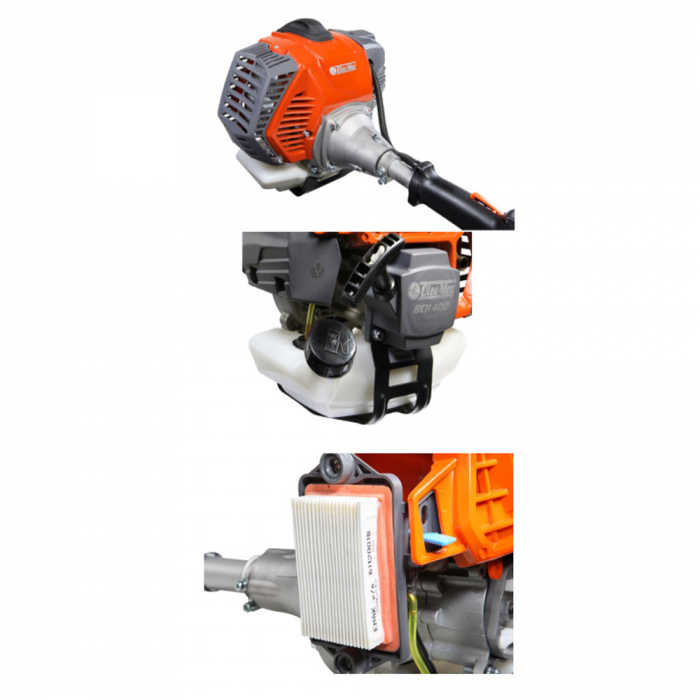 Motocoasa Oleo-Mac BCH 500 T, 2.8 CP, 50.9 cmc, benzina, 2 timpi [4]