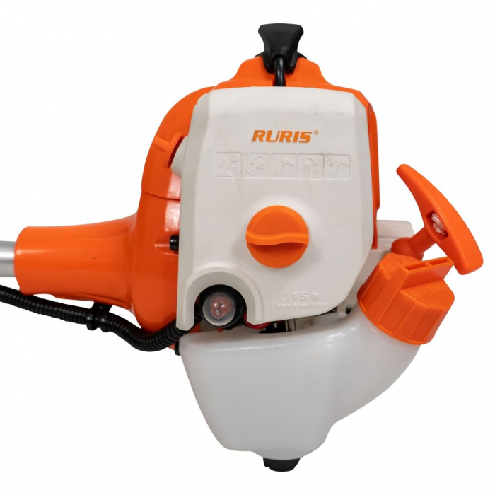 Motocoasa Ruris RR240 BRAVO, 1 CP, 24 cmc, benzina, 2 timpi [10]