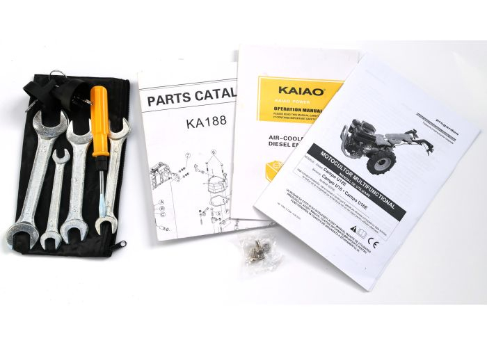 Motocositoare multifunctionala ProGARDEN Campo U12E/BC120M V2 12 CP, diesel, 3+2 viteze, diferential blocabil, 120 cm [5]