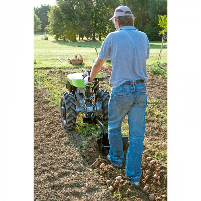 Motocultivator Grillo G107D, Honda GX340, 11 CP, benzina, 3+3 viteze, diferential, roti reglabile 5.00-10", freza 68 cm [7]