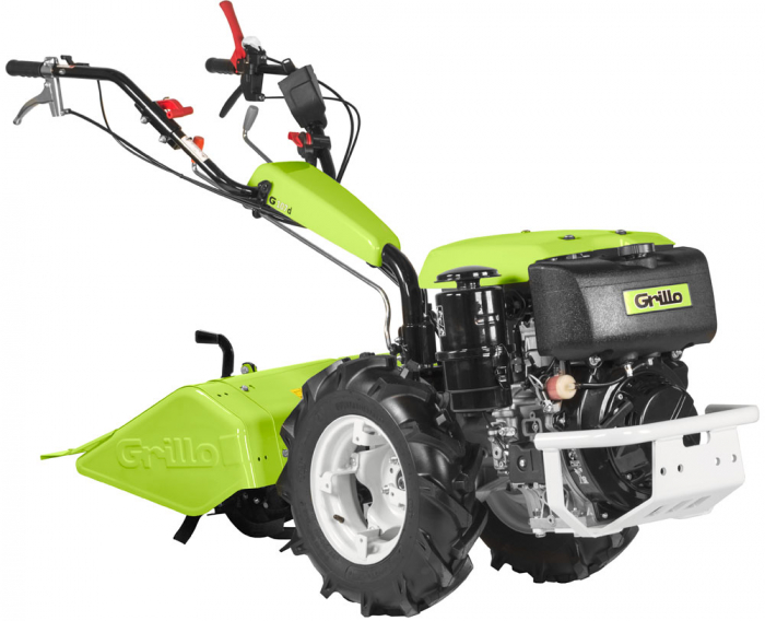 Motocultivator Grillo G107D, Honda GX340, 11 CP, benzina, 3+3 viteze, diferential, roti reglabile 5.00-10", freza 68 cm [1]